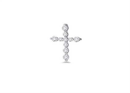 Rhodium Plated | Cross Pendants